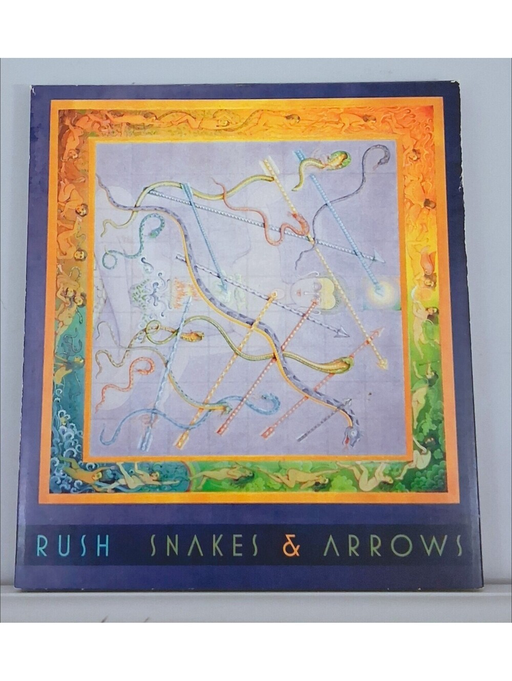 Rush Snakes & Arrows Rock CD 2007 Atlantic Records Album Jewel Case Raskulinecz